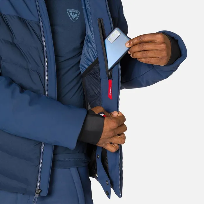 Men Men039s Djinn Welded Ski Jacket Darknavy715 Rossignol Ski and Snowboard Jackets