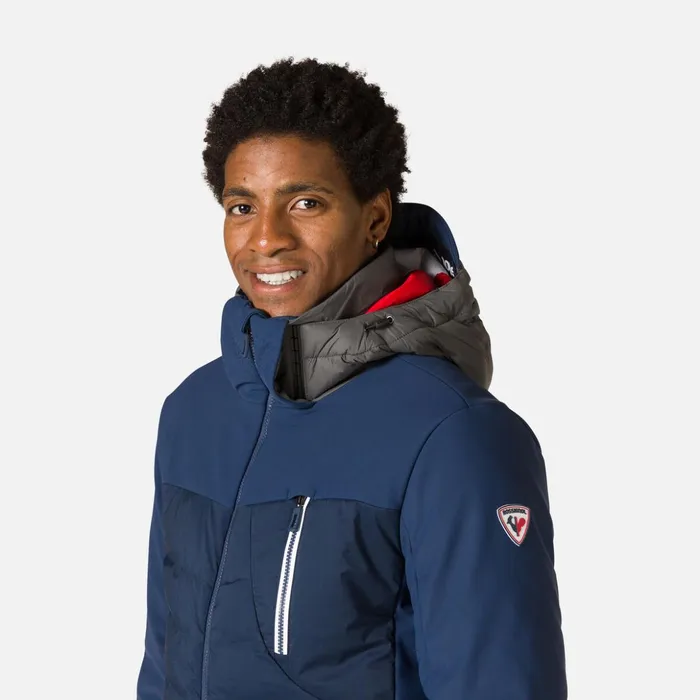 Men Men039s Djinn Welded Ski Jacket Darknavy715 Rossignol Ski and Snowboard Jackets