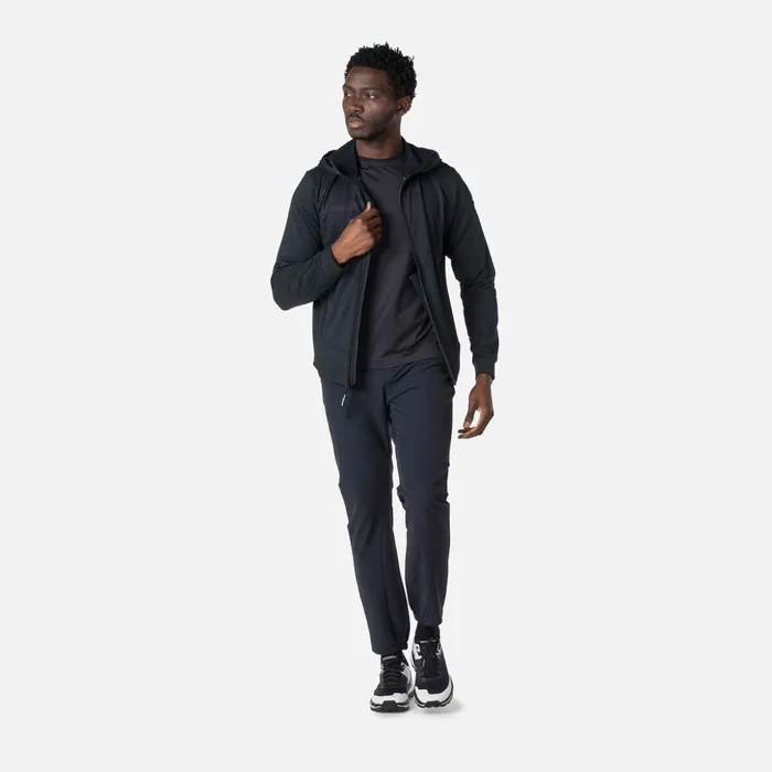 Men Men039s Eco FullZip Hoodie Black200 Rossignol Sweatshirts and Pullovers