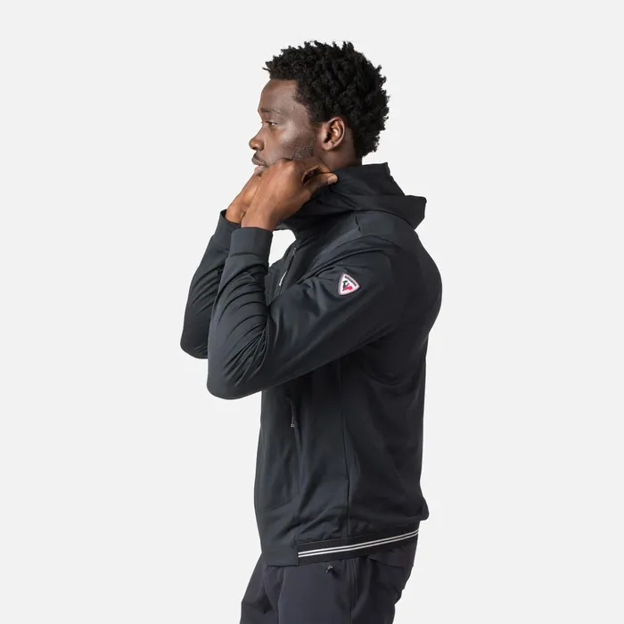 Men Men039s Eco FullZip Hoodie Black200 Rossignol Sweatshirts and Pullovers