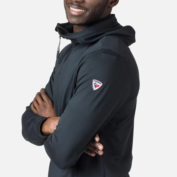 Men Men039s Eco FullZip Hoodie Black200 Rossignol Sweatshirts and Pullovers