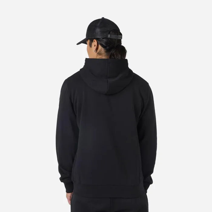 Men Men039s Fullzip Hooded Logo Cotton Sweatshirt Black200 Rossignol Sweatshirts and Pullovers