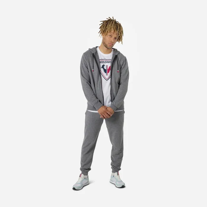 Men Men039s Fullzip Hooded Logo Fleece Sweatshirt Heathergrey280 Rossignol Sweatshirts and Pullovers Men Men039s Fullzip Hooded Logo Fleece Sweatshirt Heathergrey280 Rossignol Sweatshirts and Pullovers