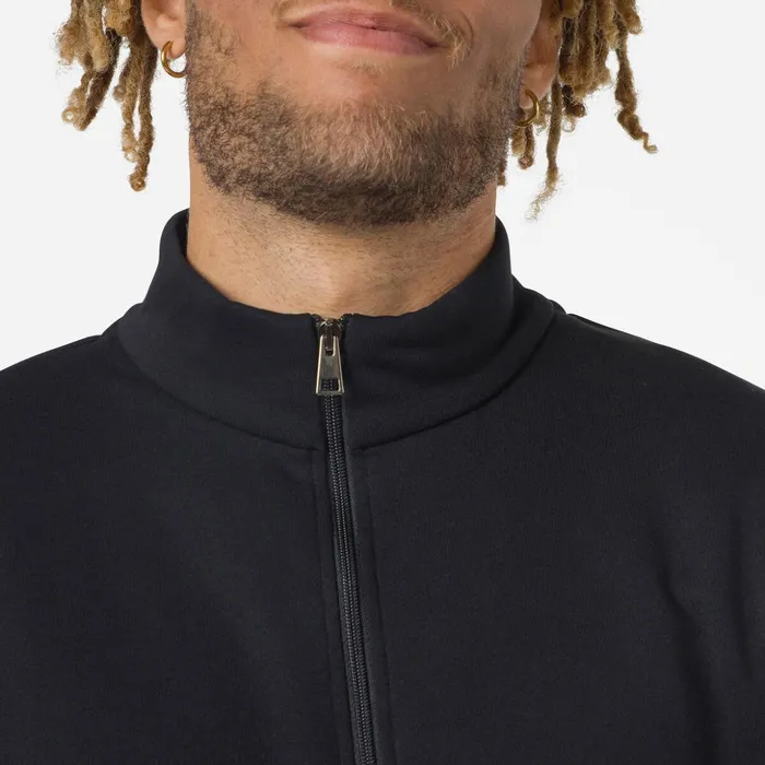 Men Men039s Fullzip Logo Cotton Sweatshirt Black200 Rossignol Sweatshirts and Pullovers