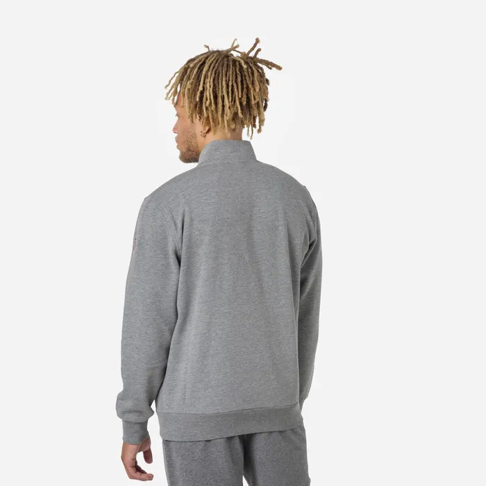 Men Men039s Fullzip Logo Fleece Sweatshirt Heathergrey280 Rossignol Sweatshirts and Pullovers