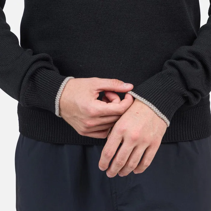Men Men039s HalfZip Knit Sweater Black200 Rossignol Sweatshirts and Pullovers