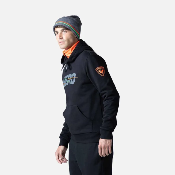 Men Men039s Hero Hooded Sweatshirt Black200 Rossignol Sweatshirts and Pullovers