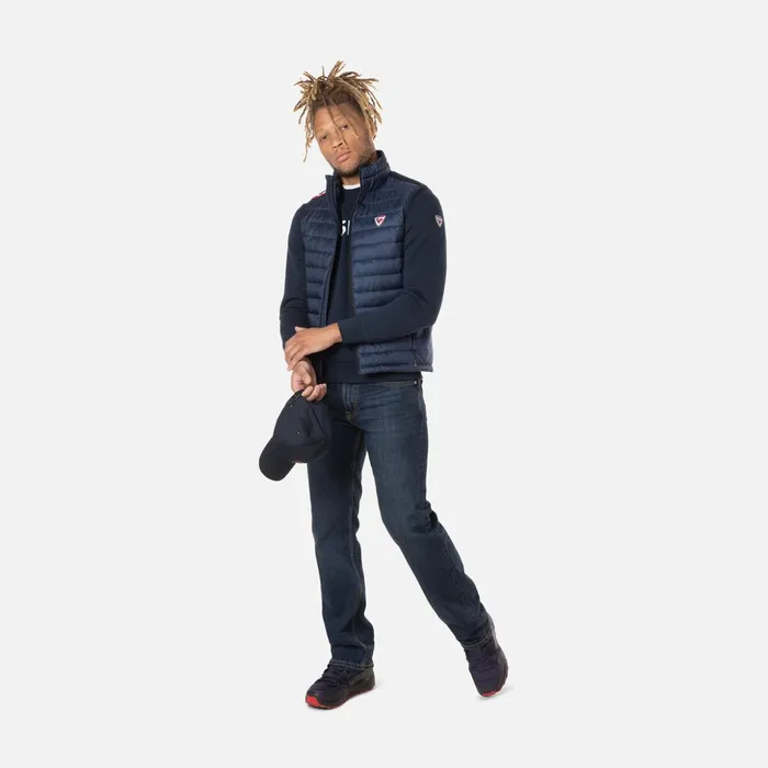 Men Men039s Insulated Vest 100GR Darknavy715 Rossignol Softshell and Lightweight Jackets