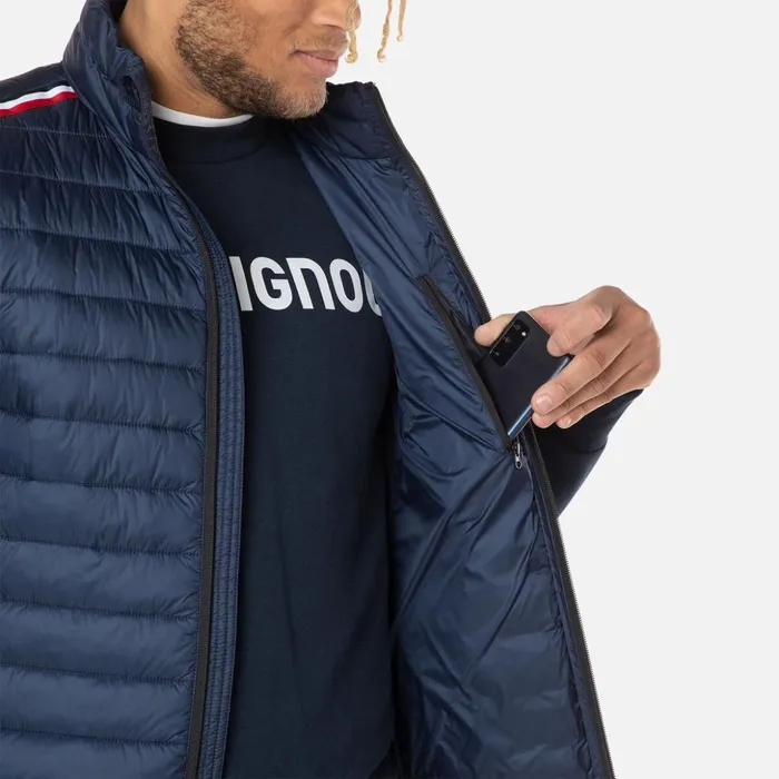 Men Men039s Insulated Vest 100GR Darknavy715 Rossignol Softshell and Lightweight Jackets