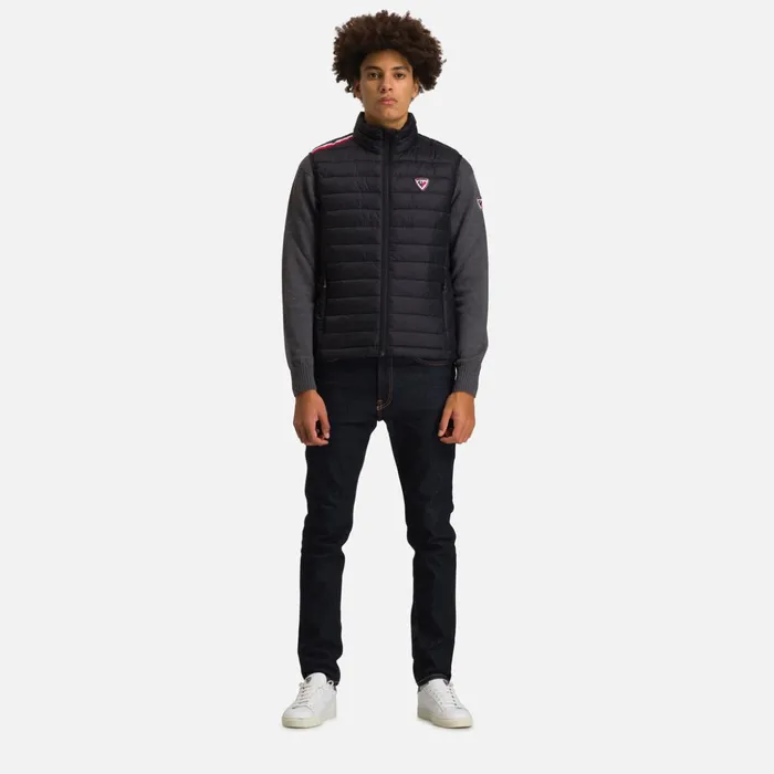 Men Men039s Insulated Vest 180GR Black200 Rossignol Softshell and Lightweight Jackets
