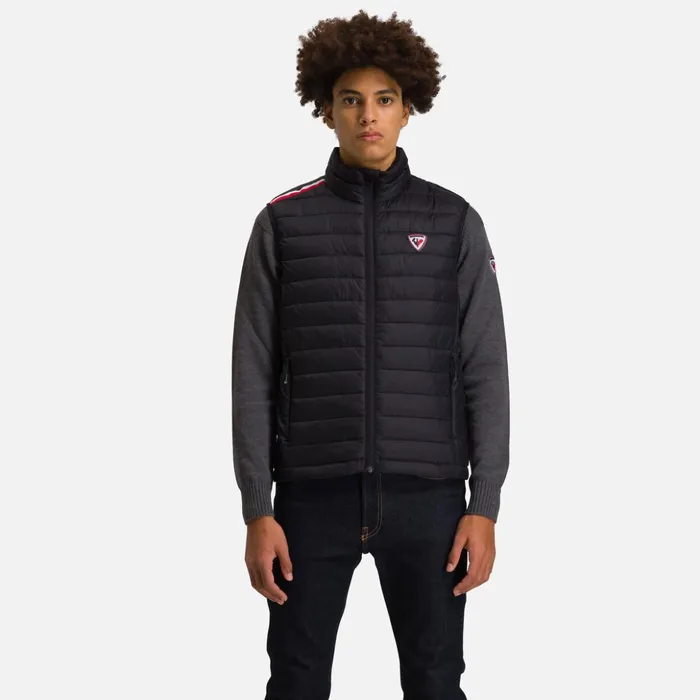 Men Men039s Insulated Vest 180GR Black200 Rossignol Softshell and Lightweight Jackets
