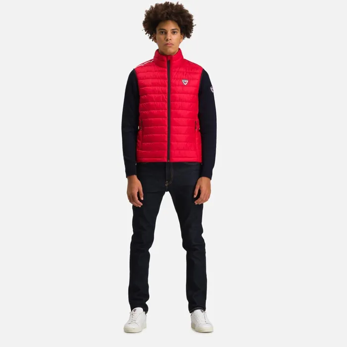 Men Men039s Insulated Vest 180GR Carmin307 Rossignol Softshell and Lightweight Jackets
