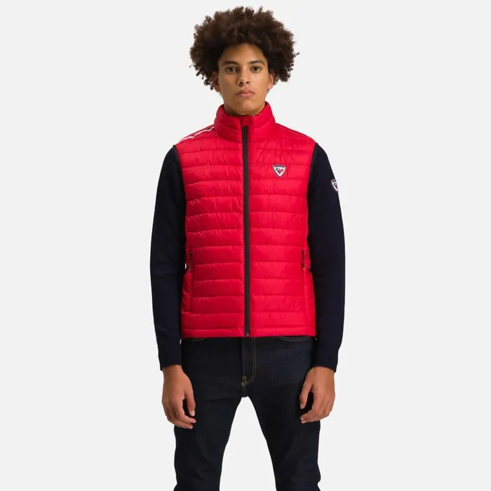Men Men039s Insulated Vest 180GR Carmin307 Rossignol Softshell and Lightweight Jackets