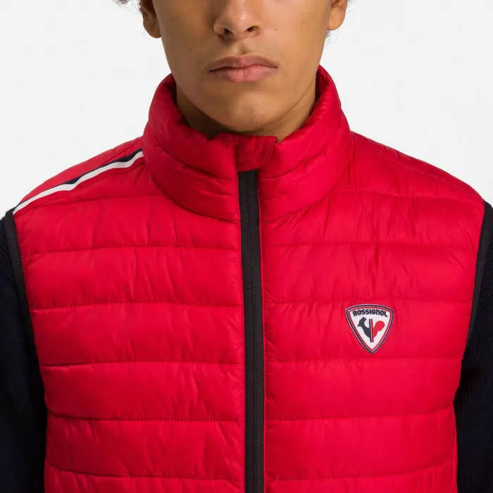 Men Men039s Insulated Vest 180GR Carmin307 Rossignol Softshell and Lightweight Jackets