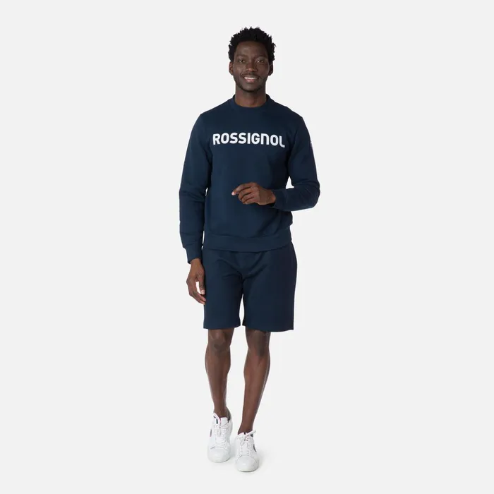 Men Men039s Logo Cotton Shorts Darknavy715 Rossignol Pants