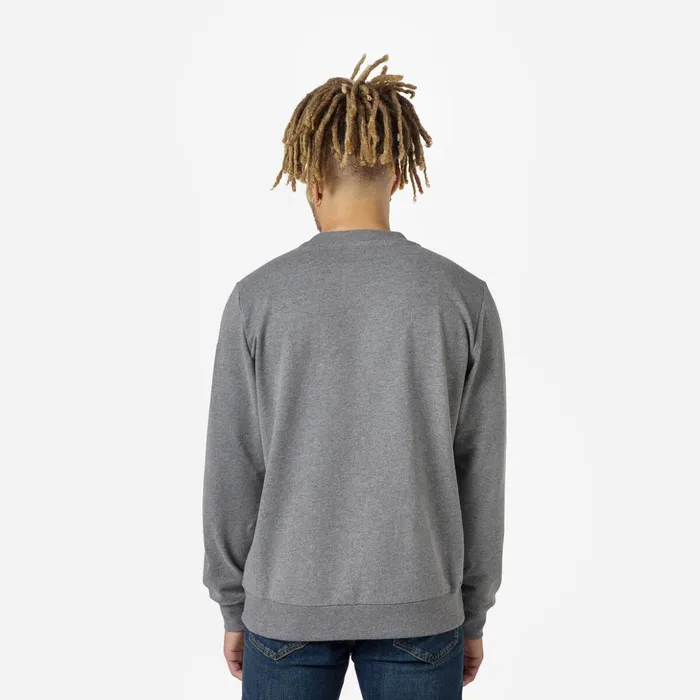 Men Men039s Logo Fleece Sweatshirt Round Neck Heathergrey280 Rossignol Sweatshirts and Pullovers