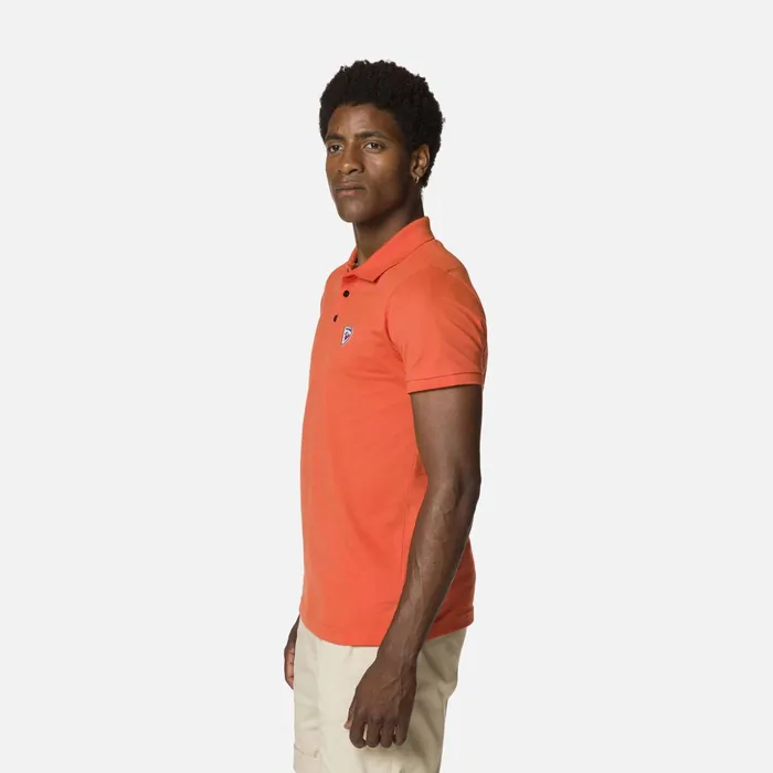 Men Men039s Logo Polo Flameorange Rossignol Polos and Tees
