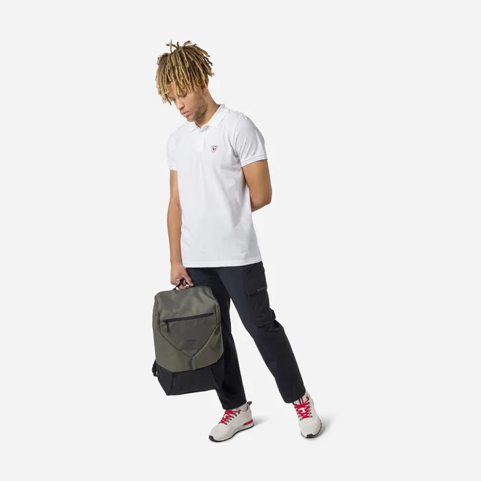 Men Men039s Logo Polo White100 Rossignol Polos and Tees