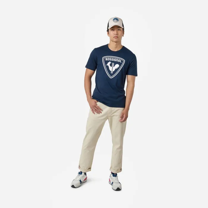 Men Men039s Logo Tee Darknavy715 Rossignol Polos and Tees