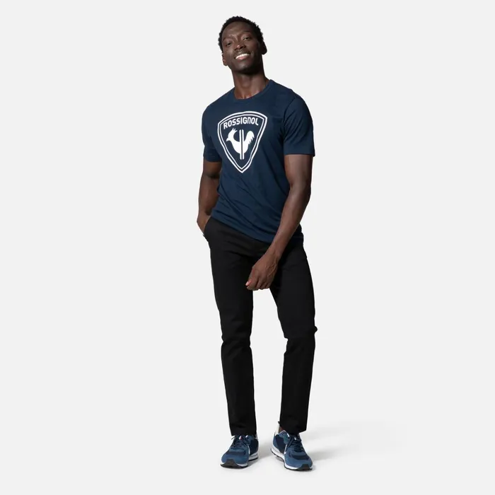 Men Men039s Logo Tee Darknavy715 Rossignol Polos and Tees