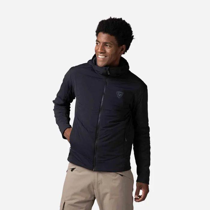 Men Men039s Opside Hoodie Jacket Black200 Rossignol Softshell and Lightweight Jackets