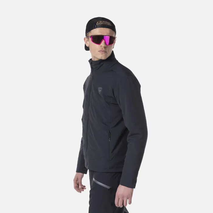 Men Men039s Opside Jacket Black200 Rossignol Softshell and Lightweight Jackets