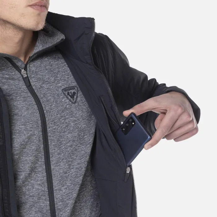 Men Men039s Opside Jacket Black200 Rossignol Softshell and Lightweight Jackets