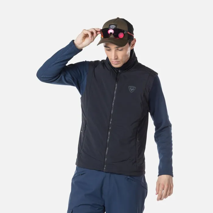 Men Men039s Opside Vest Black200 Rossignol Softshell and Lightweight Jackets