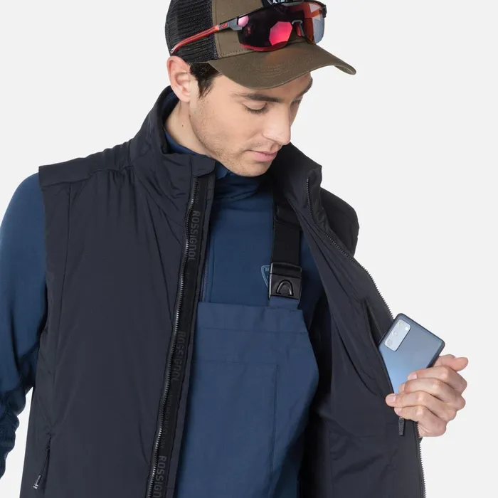 Men Men039s Opside Vest Black200 Rossignol Softshell and Lightweight Jackets
