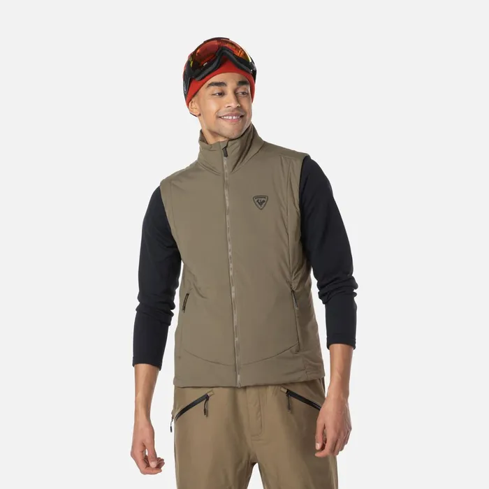 Men Men039s Opside Vest Fig Rossignol Softshell and Lightweight Jackets