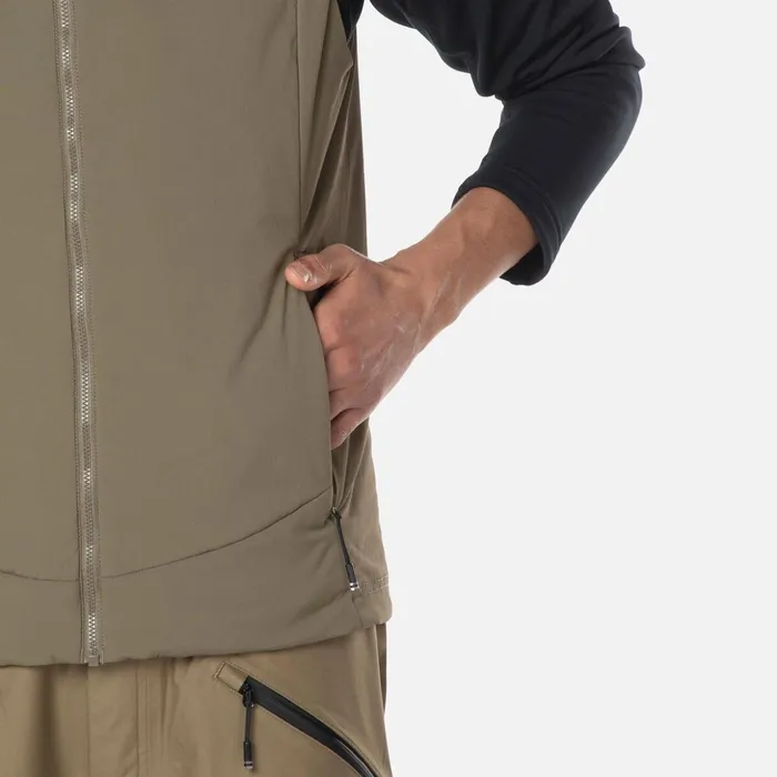 Men Men039s Opside Vest Fig Rossignol Softshell and Lightweight Jackets