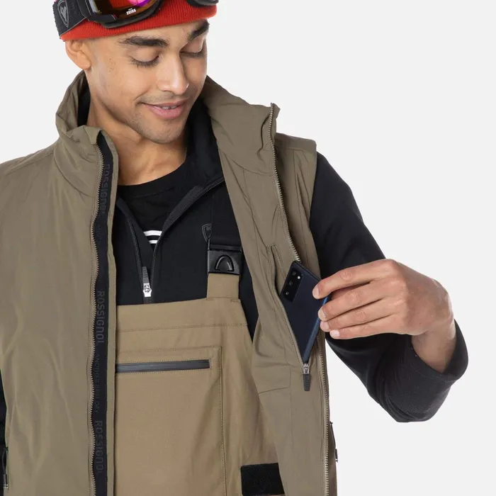 Men Men039s Opside Vest Fig Rossignol Softshell and Lightweight Jackets
