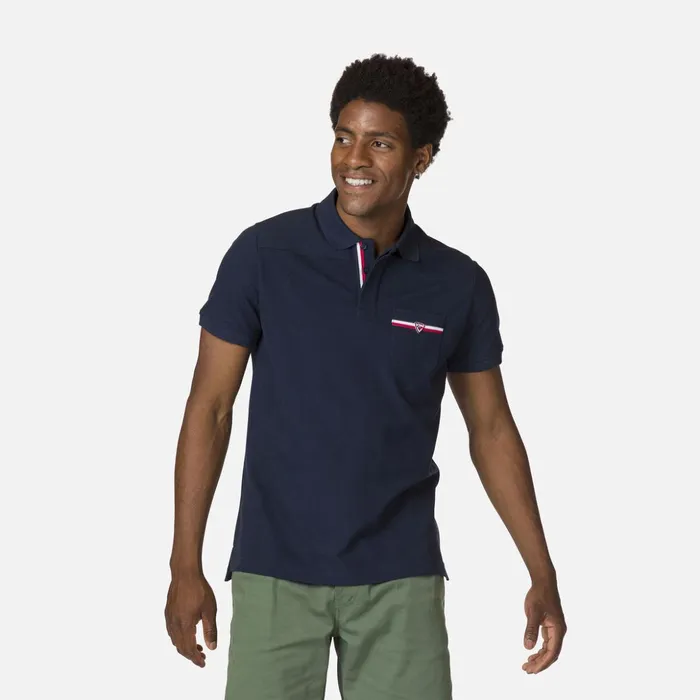 Men Men039s Pocket Logo Polo Shirt Darknavy715 Rossignol Polos and Tees