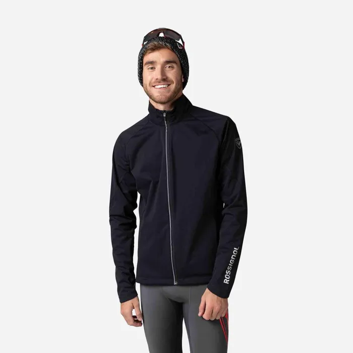 Men Men039s Poursuite Jacket Black200 Rossignol Softshell and Lightweight Jackets
