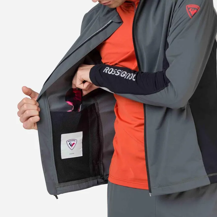 Men Men039s Poursuite Jacket Onyxgrey Rossignol Softshell and Lightweight Jackets