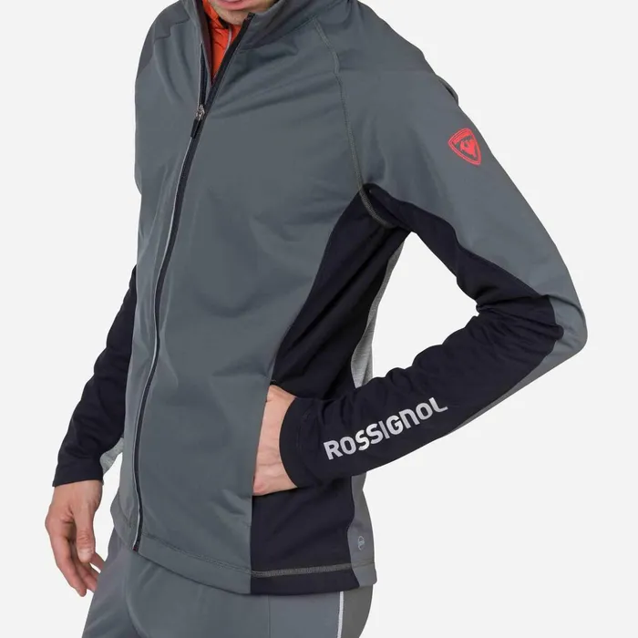 Men Men039s Poursuite Jacket Onyxgrey Rossignol Softshell and Lightweight Jackets