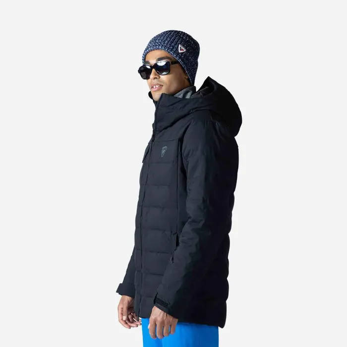 Men Men039s Puffy Ski Parka Black200 Rossignol Ski and Snowboard Jackets