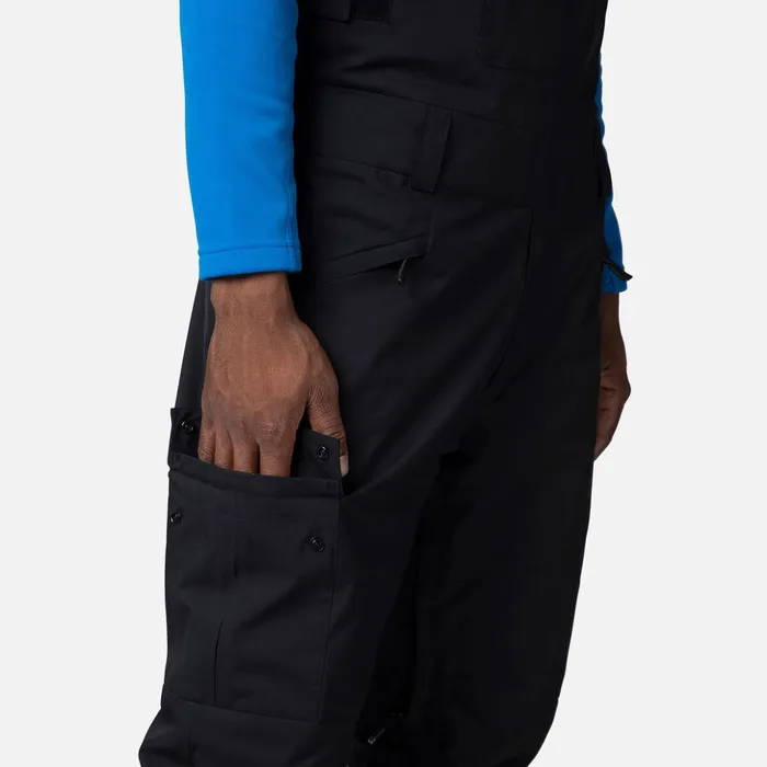 Men Men039s Relaxed Bib Pants Black200 Rossignol Ski Pants