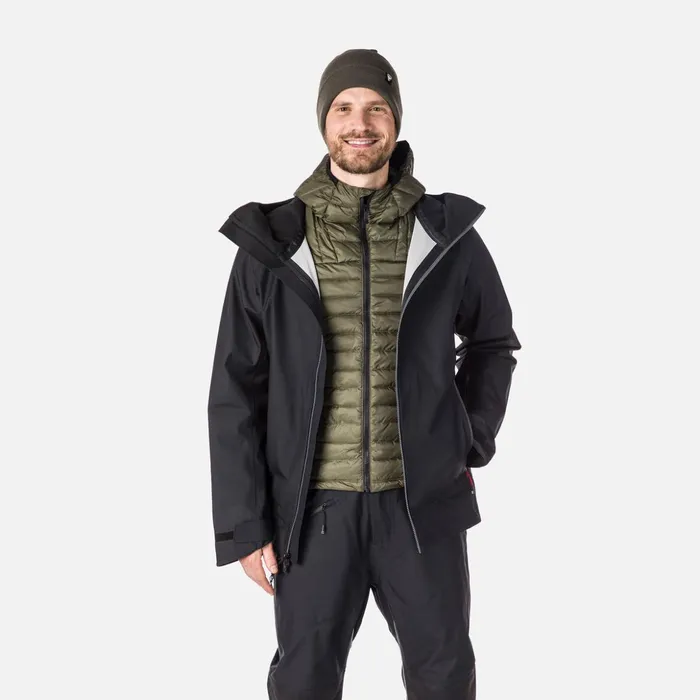 Men Men039s SKPR 3Layer Ski Jacket Black200 Rossignol Softshell and Lightweight Jackets