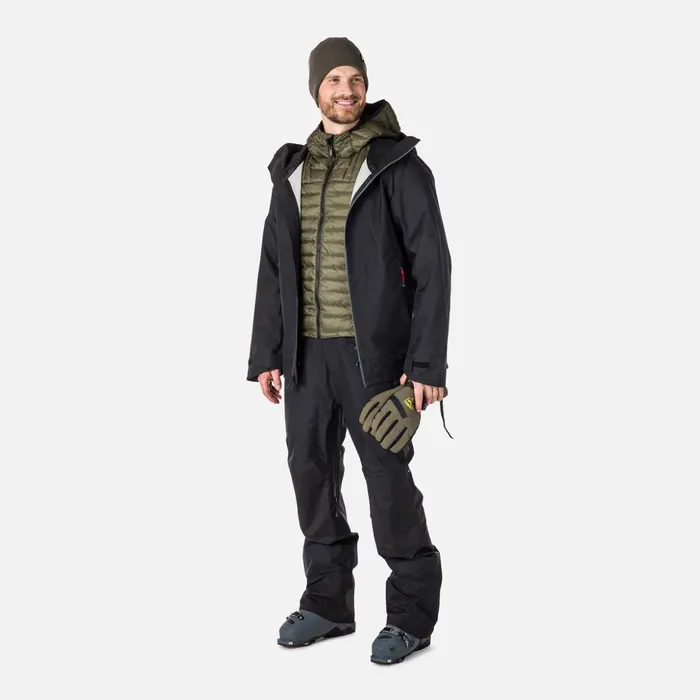 Men Men039s SKPR 3Layer Ski Jacket Black200 Rossignol Softshell and Lightweight Jackets