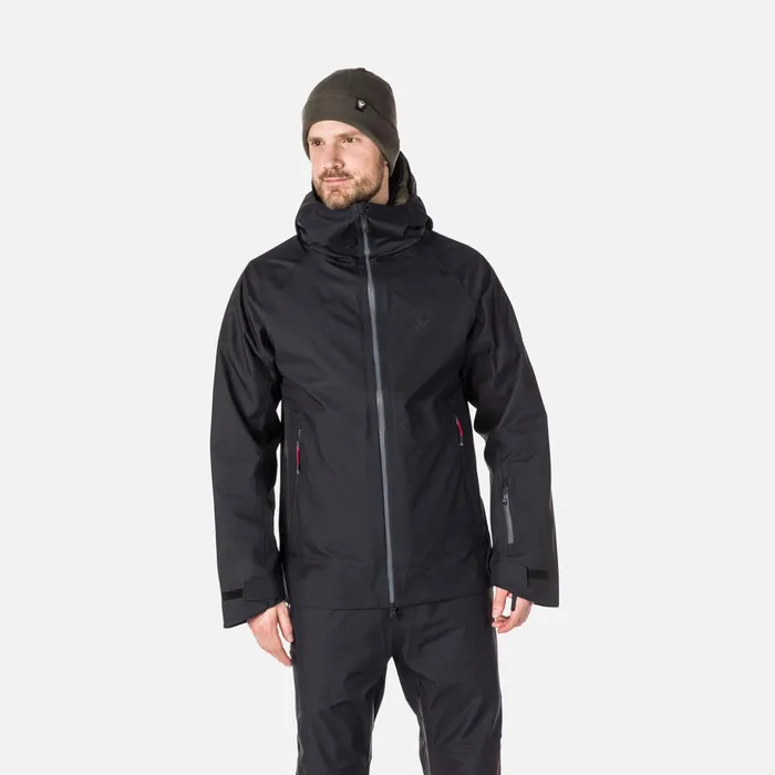 Men Men039s SKPR 3Layer Ski Jacket Black200 Rossignol Softshell and Lightweight Jackets