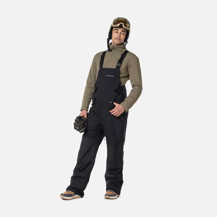 Men Men039s SKPR 3L Ayr Bib Pants Black200 Rossignol Ski Pants