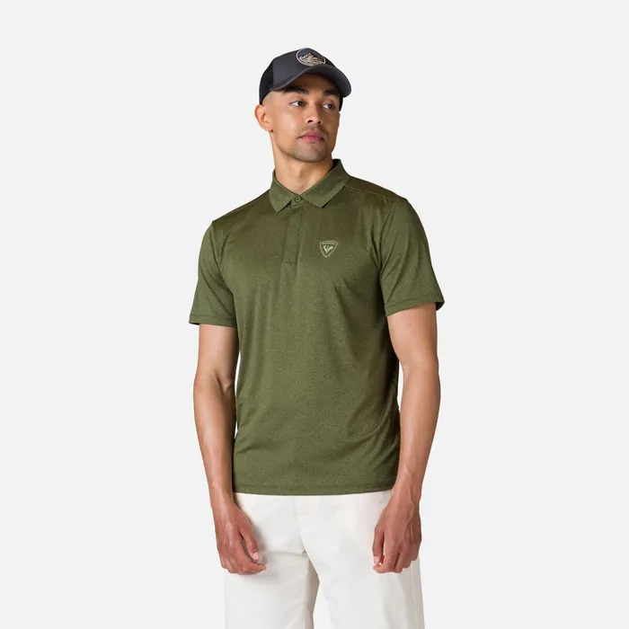 Men Men039s Slub Active Polo Darkpickle Rossignol Polos and Tees
