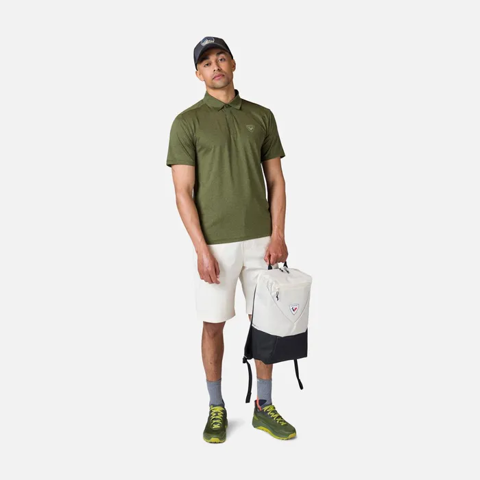 Men Men039s Slub Active Polo Darkpickle Rossignol Polos and Tees