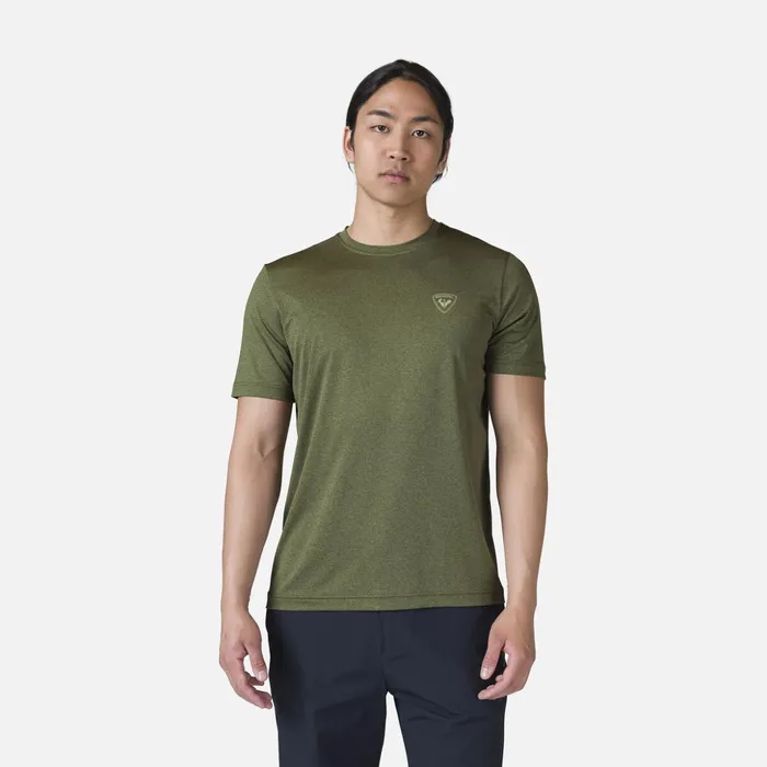 Men Men039s Slub Active Tee Darkpickle Rossignol Polos and Tees
