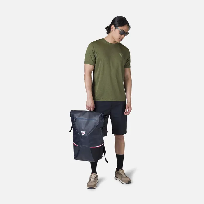 Men Men039s Slub Active Tee Darkpickle Rossignol Polos and Tees