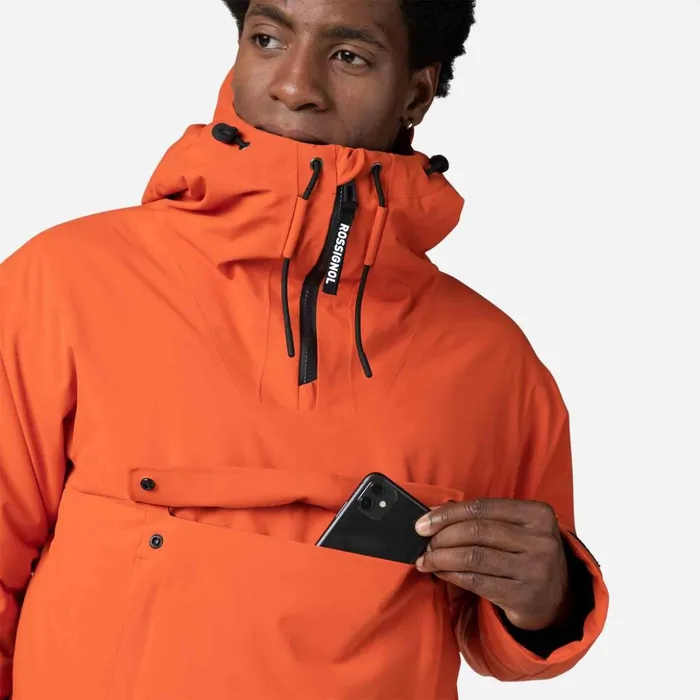 Men Men039s Snowboard Anorak Tan Rossignol Ski and Snowboard Jackets