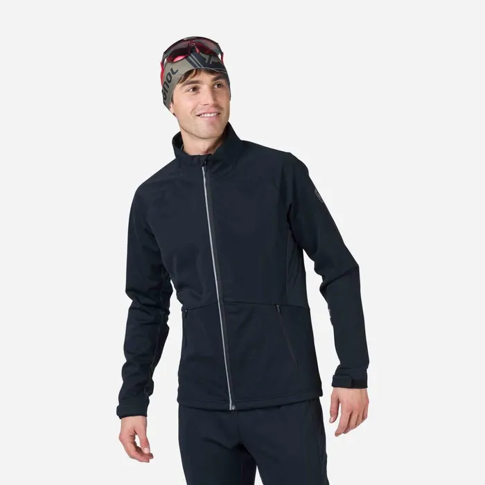 Men Men039s Softshell Jacket Black200 Rossignol Softshell and Lightweight Jackets