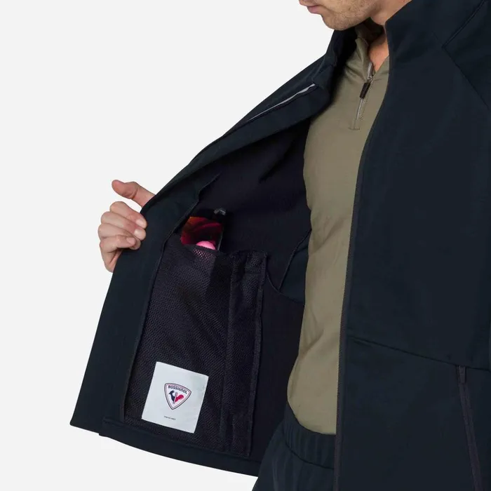 Men Men039s Softshell Jacket Black200 Rossignol Softshell and Lightweight Jackets