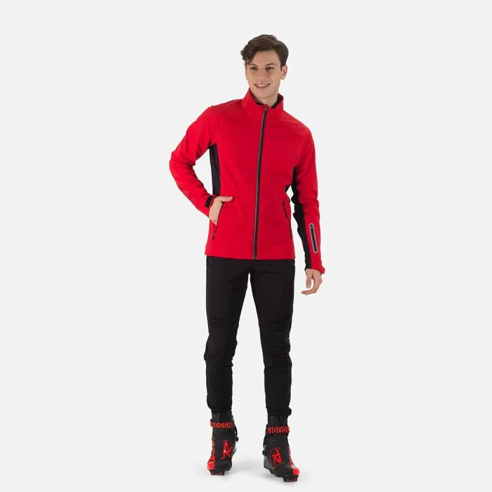 Men Men039s Softshell Jacket Sportsred301 Rossignol Ski and Snowboard Jackets